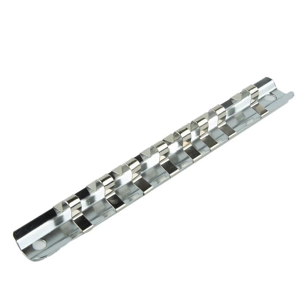 High Quality Socket Storage Rack Holder 1/2inch 1/4inch 150/190/260mm 3/8inch Durable Equipment Iron Organizer
High Quality Socket Storage Rack Holder 1/2inch 1/4inch 150/190/260mm 3/8inch Durable Equipment Iron Organizer
