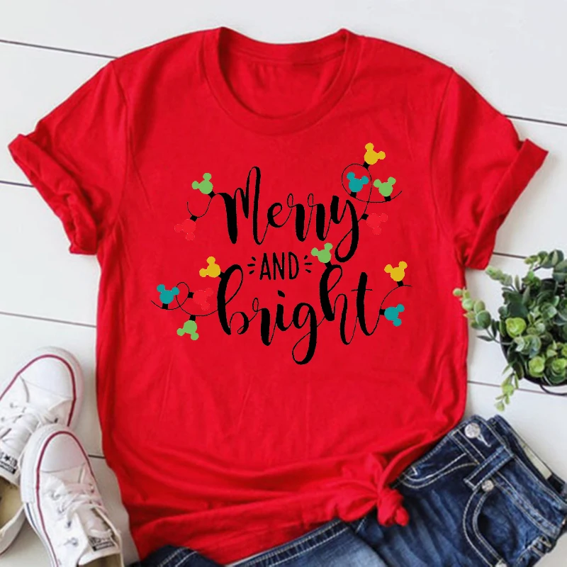 Merry and Bright Shirt Women Christmas Tshirt Funny Santa Funny Christmas Gift Aesthetic Clothes Vintage Streetwear Clothing Red
Merry and Bright Shirt Women Christmas Tshirt Funny Santa Funny Christmas Gift Aesthetic Clothes Vintage Streetwear Clothing Red