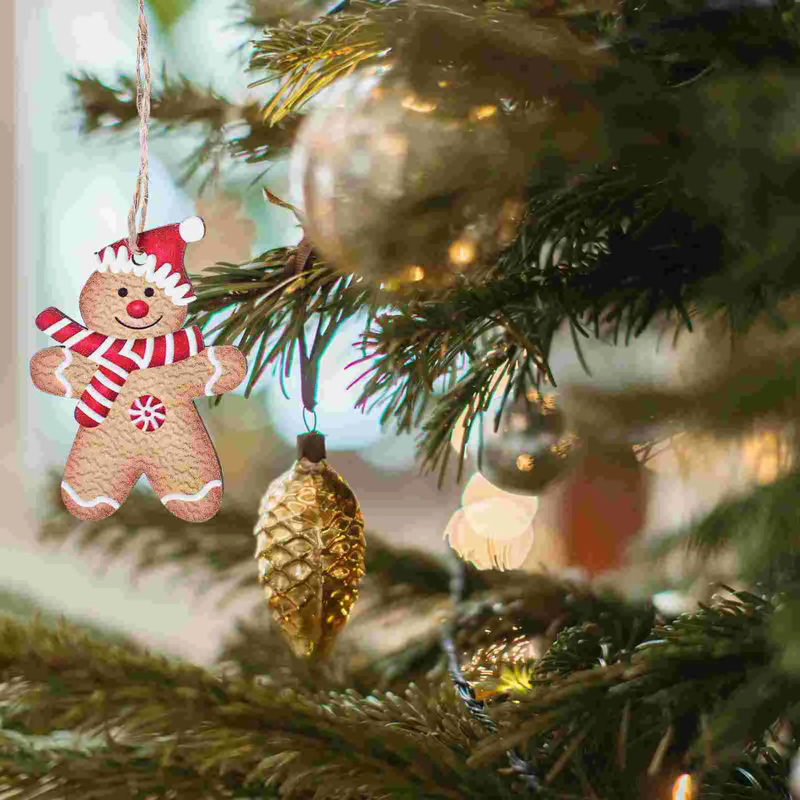 Christmas Tree Pendant Xmas Ornament Decor Party Decoration Home Supplies Gingerbread Man Ornaments Hanging
Christmas Tree Pendant Xmas Ornament Decor Party Decoration Home Supplies Gingerbread Man Ornaments Hanging
