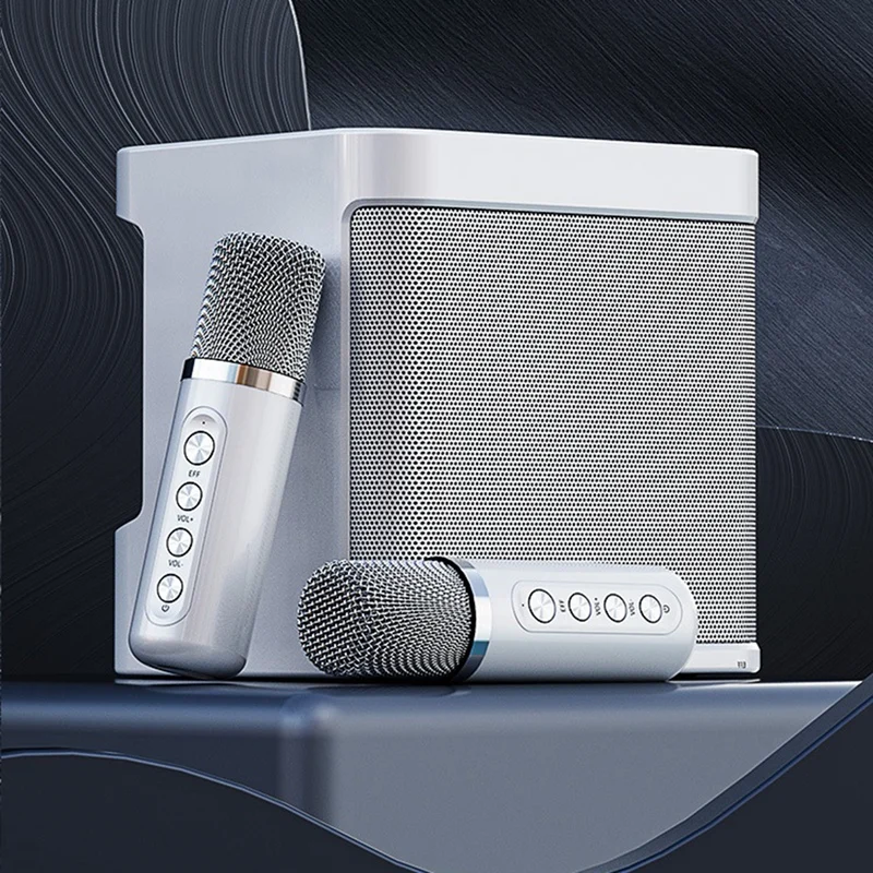 1Set Dual Wireless Microphone Integrated Outdoor Portable Karaoke Bluetooth Speaker Box ABS
1Set Dual Wireless Microphone Integrated Outdoor Portable Karaoke Bluetooth Speaker Box ABS