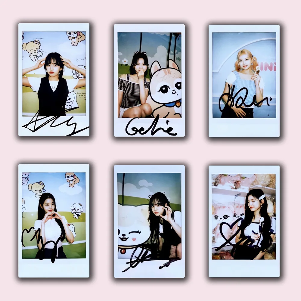 6 шт. KPOP Idol IVE LOMO Card Photocards новый альбом I AM высокое качество фото открытка фотографии печать открыток Поклонники подарки
6 шт. KPOP Idol IVE LOMO Card Photocards новый альбом I AM высокое качество фото открытка фотографии печать открыток Поклонники подарки
