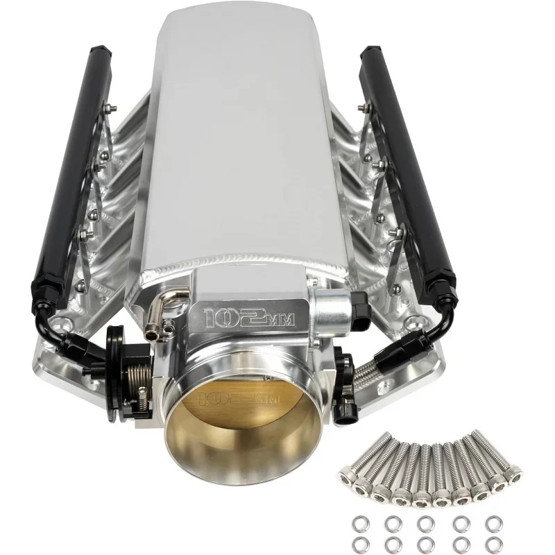 For LS Intake Manifold Compatible with LS1 LS2 LS6 of cathedral port heads with Drive by Cable ThrottleCompatible with Che
For LS Intake Manifold Compatible with LS1 LS2 LS6 of cathedral port heads with Drive by Cable ThrottleCompatible with Che