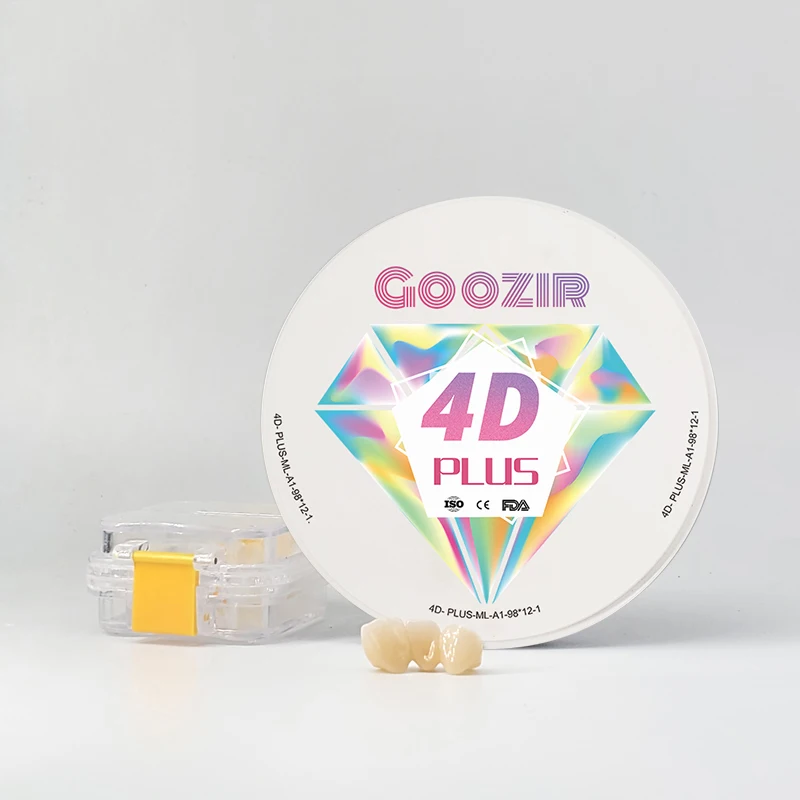 

Hot sale presahed Goozir 4D Plus Multilayer zirconia block dental zirconium blank