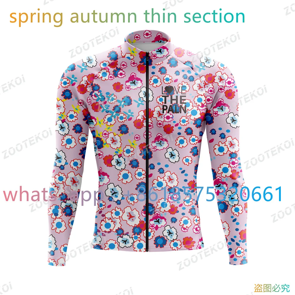 Love The Pain Long Sleeve Quality Mountain Team Spring Autumn Cycling Tops Mtb Road Bike Shirt Clothing Men Cycling Jersey 2023
Love The Pain Long Sleeve Quality Mountain Team Spring Autumn Cycling Tops Mtb Road Bike Shirt Clothing Men Cycling Jersey 2023