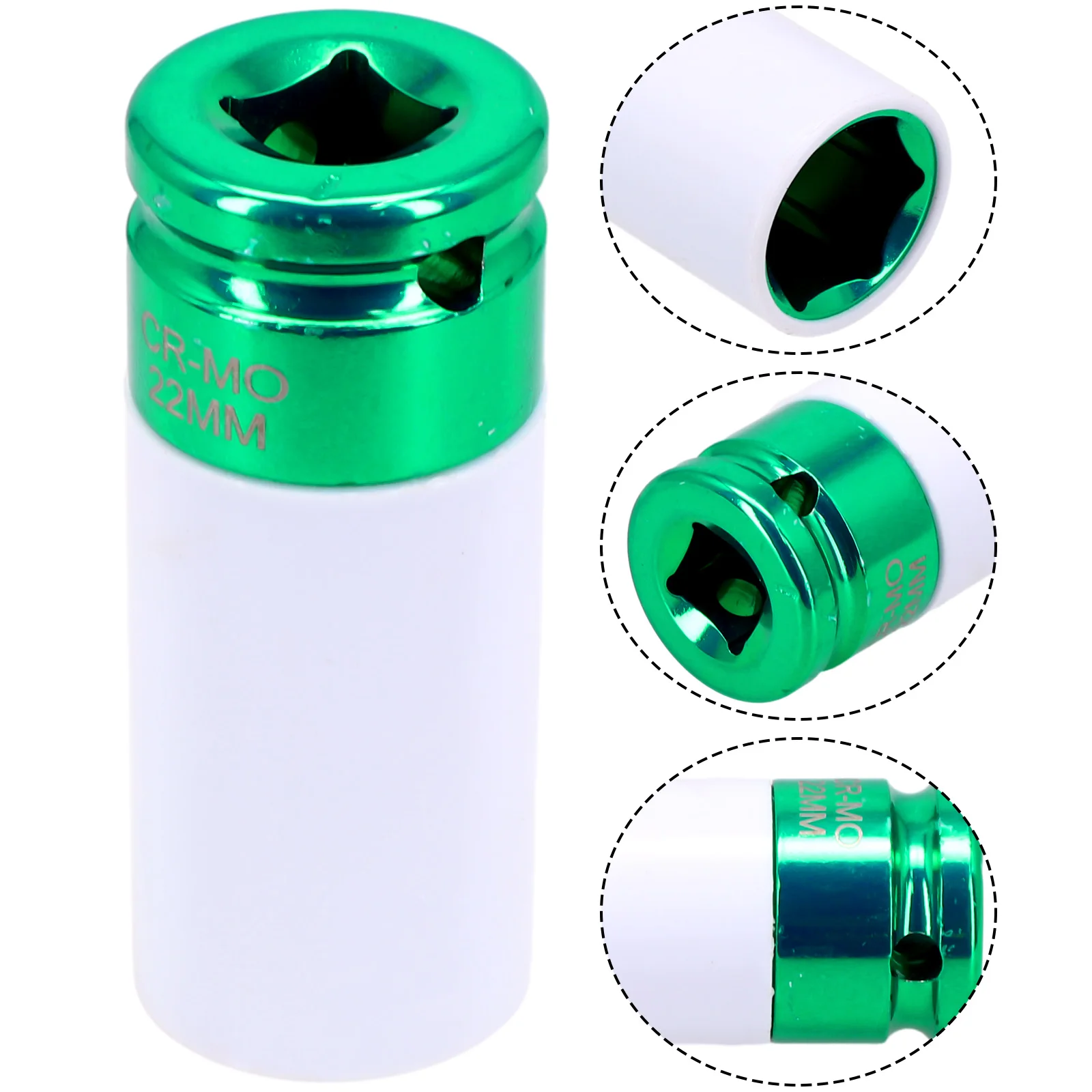 Sleeve Socket Strong Torque 22mm Brand New Impact Resistance Prevent Corrosion And Hardened Protects Car Wheels
Sleeve Socket Strong Torque 22mm Brand New Impact Resistance Prevent Corrosion And Hardened Protects Car Wheels