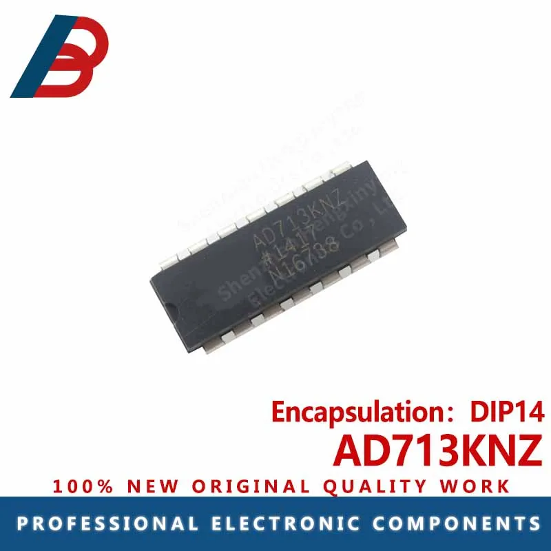 

1pcs AD713KNZ package DIP14 precision high-speed operational amplifier chip