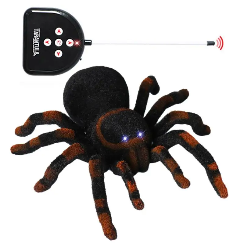 Realistic Spider Toy Scary Spider Remote Control Toy For Kids With Glowing Eyes Spider Toys Prank Toys For Pranks And Birthday
Realistic Spider Toy Scary Spider Remote Control Toy For Kids With Glowing Eyes Spider Toys Prank Toys For Pranks And Birthday