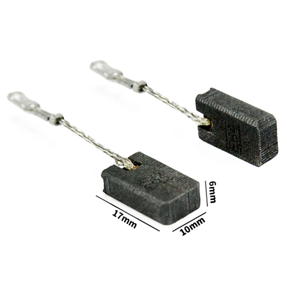 2pcs Carbon Brushes For 1200W Angle Grinder GWS12-125S/GWS12-150S E64 Motors Carbon Brushes Power Tool Accessories 6x10x17mm
2pcs Carbon Brushes For 1200W Angle Grinder GWS12-125S/GWS12-150S E64 Motors Carbon Brushes Power Tool Accessories 6x10x17mm