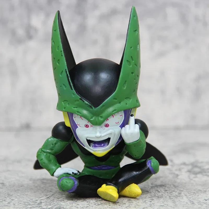 13cm Cell Dragon Ball Anime Figures Despise Tenkaichi Budokai Perfect Form Spoof Model Desktop Decoration Children Doll Toy Gift 
13cm Cell Dragon Ball Anime Figures Despise Tenkaichi Budokai Perfect Form Spoof Model Desktop Decoration Children Doll Toy Gift
