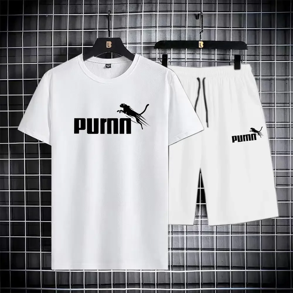 2024 New Men's 2-piece Set Sportswear Fitness Set Running Suit Summer Fashion Casual Breathable Jogging Sweatpants for Men
2024 New Men's 2-piece Set Sportswear Fitness Set Running Suit Summer Fashion Casual Breathable Jogging Sweatpants for Men