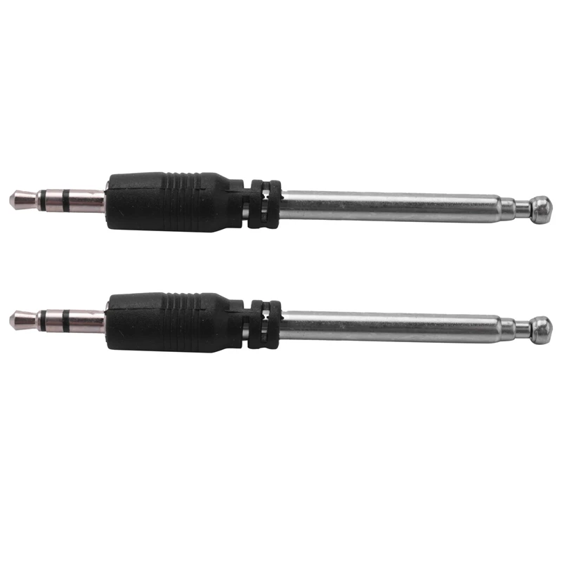 2X Radio Antenna 3.5Mm 4 Sections Telescopic FM Antenna Radio For Mobile Cell Phone Mp3 Mp4 Audio Equipment
2X Radio Antenna 3.5Mm 4 Sections Telescopic FM Antenna Radio For Mobile Cell Phone Mp3 Mp4 Audio Equipment