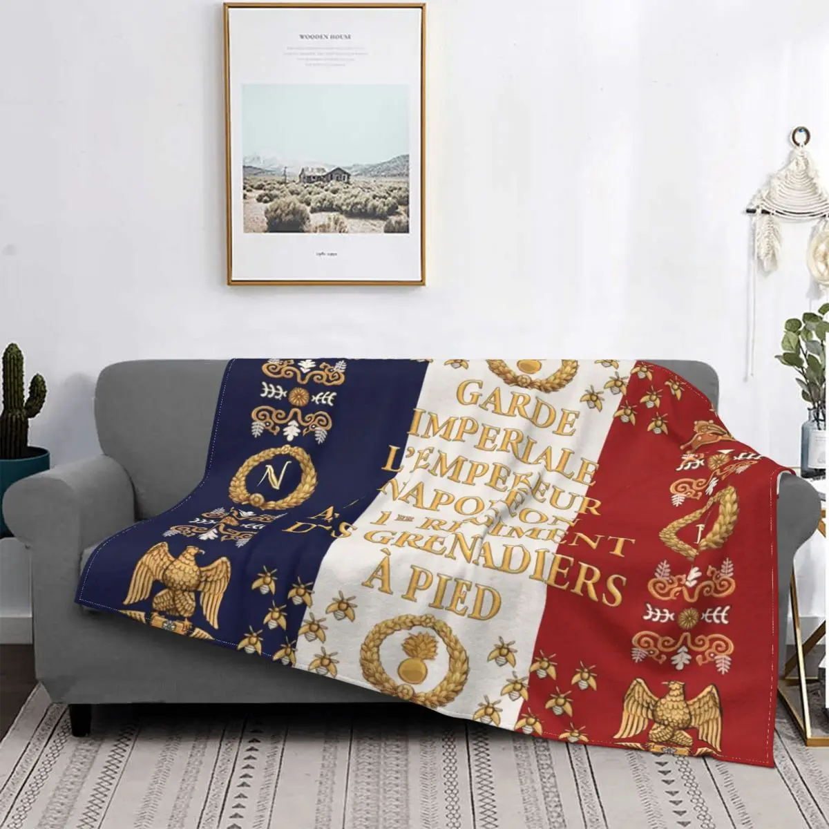 Napoleon Napoleonic French 1er Garde Imperiale Flag Blanket Fleece Printed Lightweight Throw Blanket Sofa Office Bedspreads
Napoleon Napoleonic French 1er Garde Imperiale Flag Blanket Fleece Printed Lightweight Throw Blanket Sofa Office Bedspreads