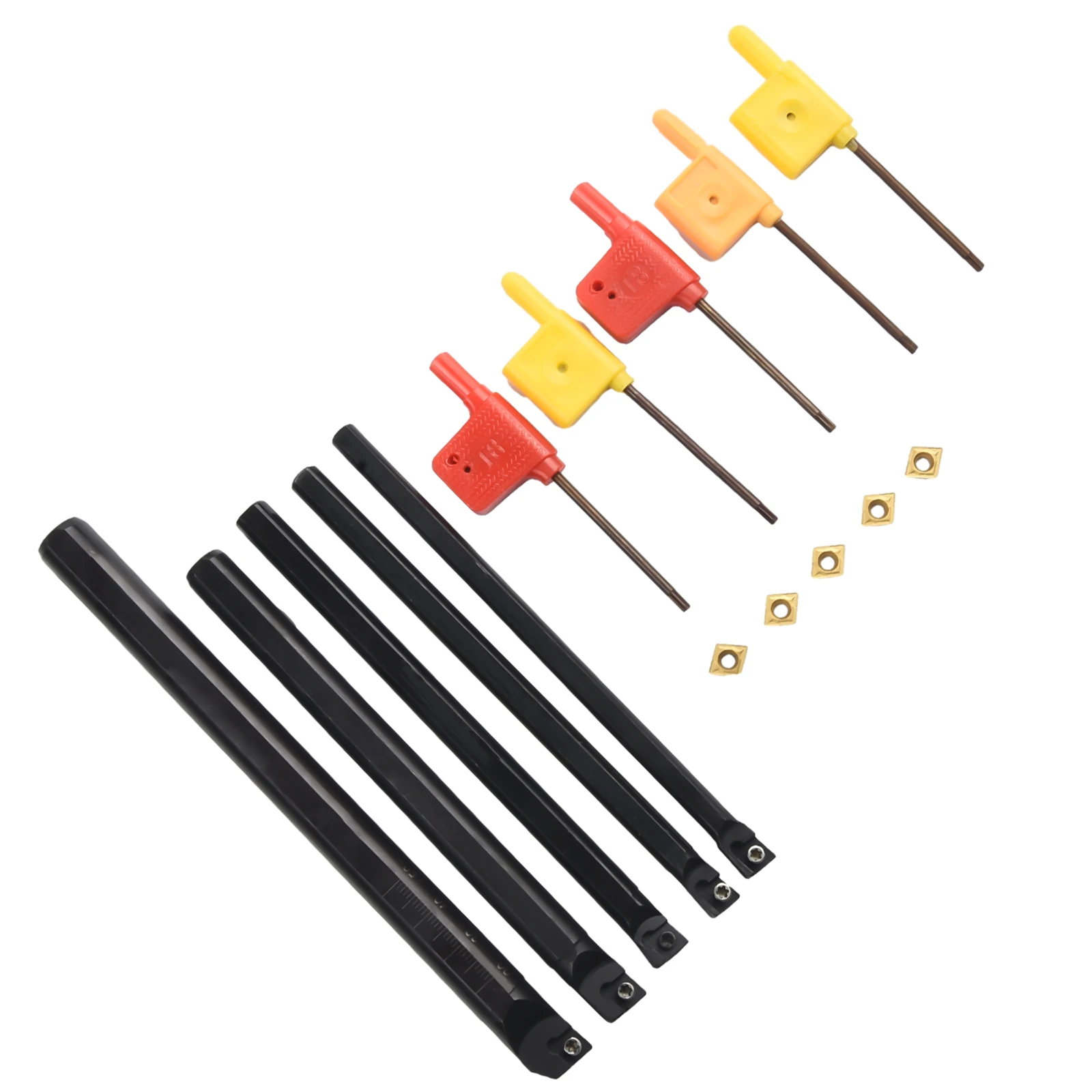 Carbide Turning Tool Boring Bar Metal Milling Inserts Thread S06-10K Accessories SCLCR06 Part S12M-SCLCR06 5 pcs
Carbide Turning Tool Boring Bar Metal Milling Inserts Thread S06-10K Accessories SCLCR06 Part S12M-SCLCR06 5 pcs