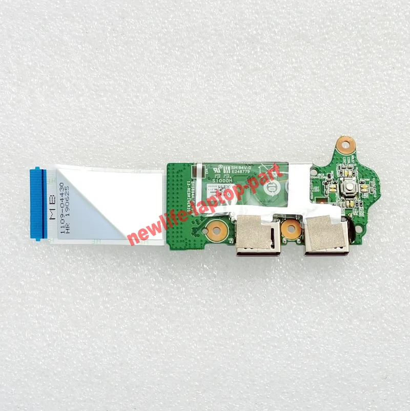 NEW Original FOR LENOVO THINKBOOK 13S-IWL USB Power Button Board With Cable 5C50S24963 Test Good FREE SHIPPING
NEW Original FOR LENOVO THINKBOOK 13S-IWL USB Power Button Board With Cable 5C50S24963 Test Good FREE SHIPPING