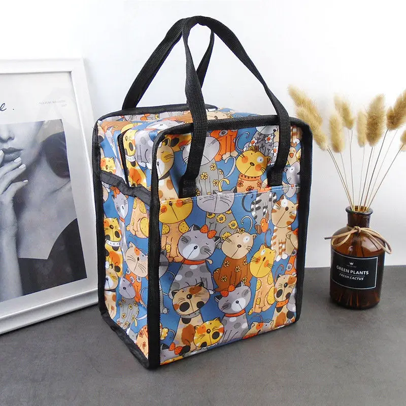 Durable Portable Oil-Proof Canvas Bags For Lunch Box Cartoon Cats Bears Office Travel Cases Bento Boxes Organizers Food Holders
Durable Portable Oil-Proof Canvas Bags For Lunch Box Cartoon Cats Bears Office Travel Cases Bento Boxes Organizers Food Holders