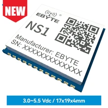CDEBYTE NS1 ModBus Gateway TCP-RTU Serial to Ethernet SMD Module UART Transparent Transmission DNS MQTT IoT NS1-TB Test Board
CDEBYTE NS1 ModBus Gateway TCP-RTU Serial to Ethernet SMD Module UART Transparent Transmission DNS MQTT IoT NS1-TB Test Board