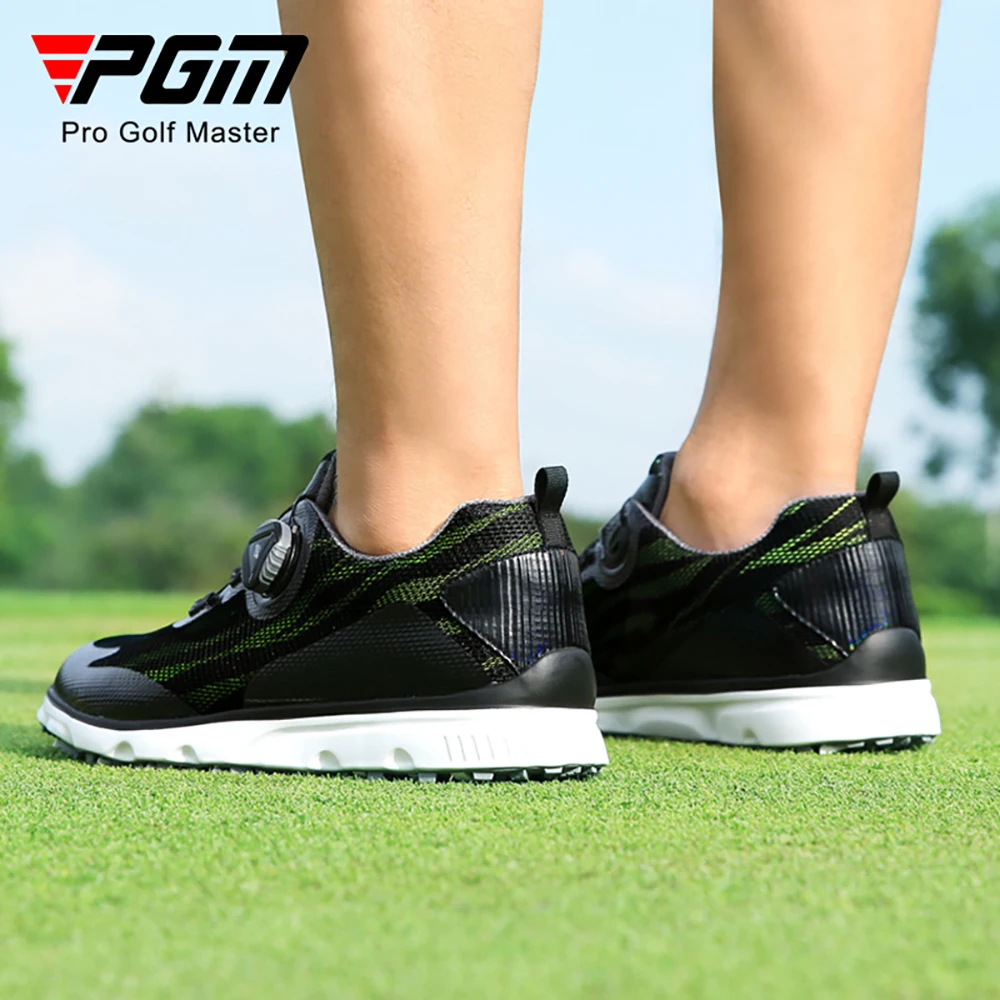PGM Golf Sneakers Microfiber Leather PU Men's Mesh Knob Lace Rubber Anti-slip Stud Sneakers
PGM Golf Sneakers Microfiber Leather PU Men's Mesh Knob Lace Rubber Anti-slip Stud Sneakers