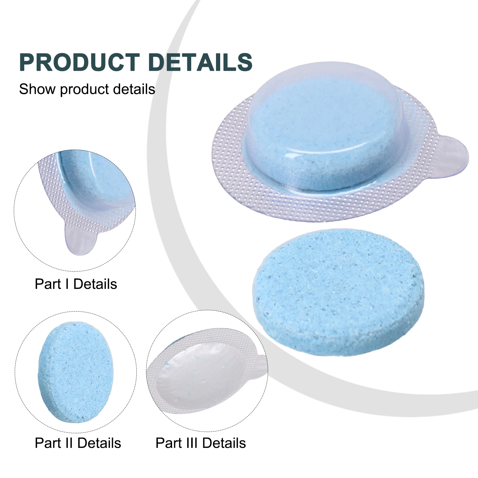 1pc 2.6g Car Windshield Glass Wiper Cleaner Effervescent Solid Tablets Concentrated Washer For All Metal, Rubber, Plastic
1pc 2.6g Car Windshield Glass Wiper Cleaner Effervescent Solid Tablets Concentrated Washer For All Metal, Rubber, Plastic
