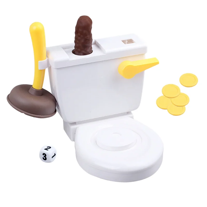 1 Set Funny Frenzy Game for Kids Toilet Spoof Poo Shoots Tricky Toys Flush Toilet Toys Fun Games Kids Toys
1 Set Funny Frenzy Game for Kids Toilet Spoof Poo Shoots Tricky Toys Flush Toilet Toys Fun Games Kids Toys
