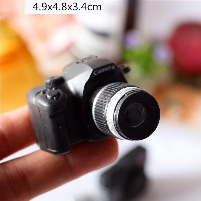 1Pc Dollhouse Decals New Plastic Toy Camera Dollhouse Miniature Digital SLR Camera Dolls House Decoration Accessories
1Pc Dollhouse Decals New Plastic Toy Camera Dollhouse Miniature Digital SLR Camera Dolls House Decoration Accessories