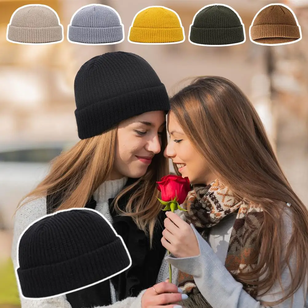 Winter Beanies Casual Short Thread Hip Hop Hat Adult Warm Skull Female Women Melon Knitted Men Unisex Wool Caps Male Cap El W8E6
Winter Beanies Casual Short Thread Hip Hop Hat Adult Warm Skull Female Women Melon Knitted Men Unisex Wool Caps Male Cap El W8E6