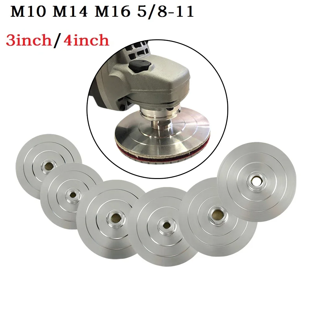 1pc 4inch Backer Pad For Diamond Polishing Pads M14 M10 M16 5-8/11 Aluminum Based Backer Backing Holder
1pc 4inch Backer Pad For Diamond Polishing Pads M14 M10 M16 5-8/11 Aluminum Based Backer Backing Holder