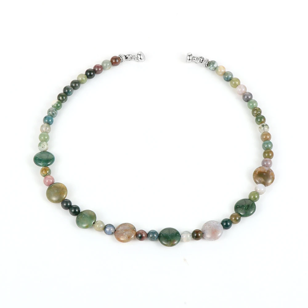 Fashion Natural Stone Necklaces Ethnic India Onyx Turquoises Tiger Eye Beaded Boho Choker Collares Trend Jewelry for Women
Fashion Natural Stone Necklaces Ethnic India Onyx Turquoises Tiger Eye Beaded Boho Choker Collares Trend Jewelry for Women