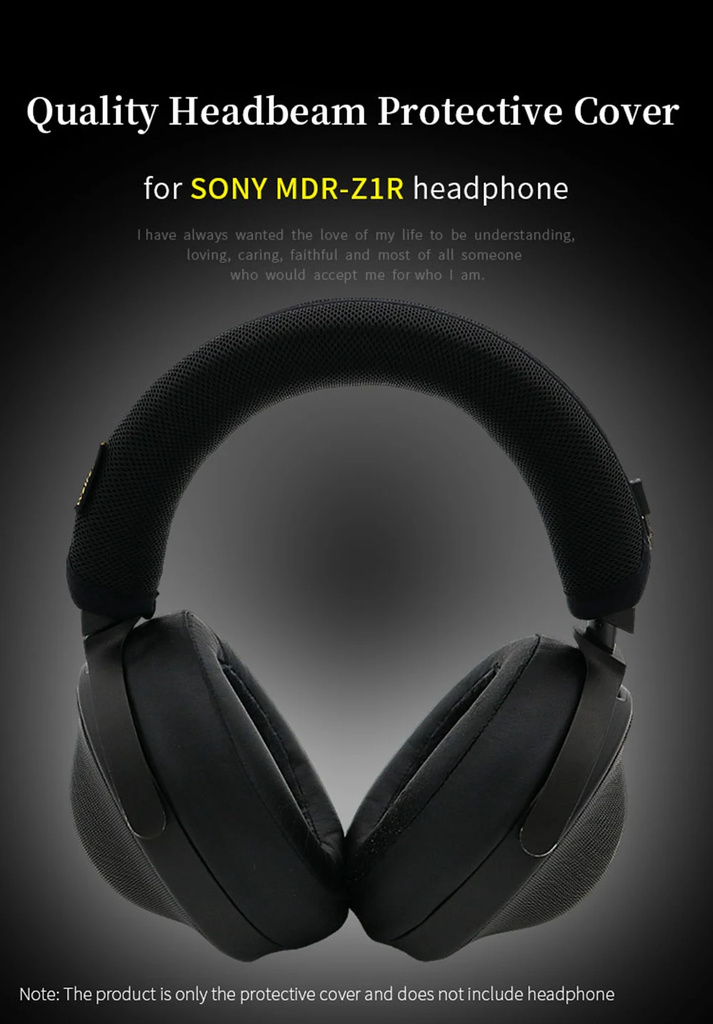 Headphone Head Beam Cover for Sony MDR-Z1R Earphone Protective Case Z1R Headset Headbeam Sleeve Headphone Head Beam Cover for Sony MDR-Z1R Earphone Protective Case Z1R Headset Headbeam Sleeve