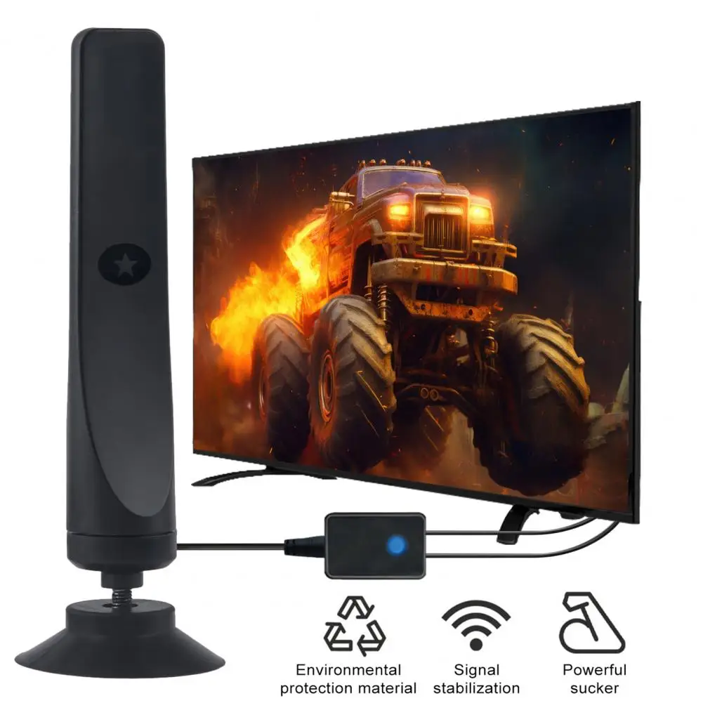 High Gain Tv Antenna Universal High Gain Digital Tv Antenna Indoor/outdoor Standing Suction Cup 50-mile Range 4k/1080p for Free
High Gain Tv Antenna Universal High Gain Digital Tv Antenna Indoor/outdoor Standing Suction Cup 50-mile Range 4k/1080p for Free
