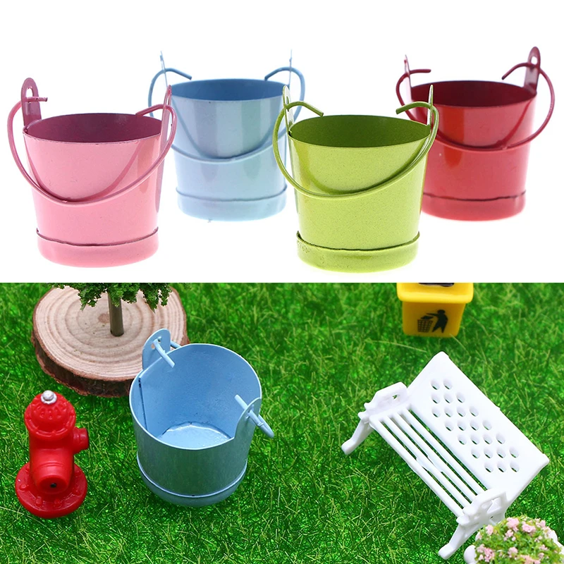 1:12 Dollhouse Miniature Color Barrel Tinplate Bucket Succulent Plant Pots Home Garden Model Decor Toy Doll House Accessories
1:12 Dollhouse Miniature Color Barrel Tinplate Bucket Succulent Plant Pots Home Garden Model Decor Toy Doll House Accessories