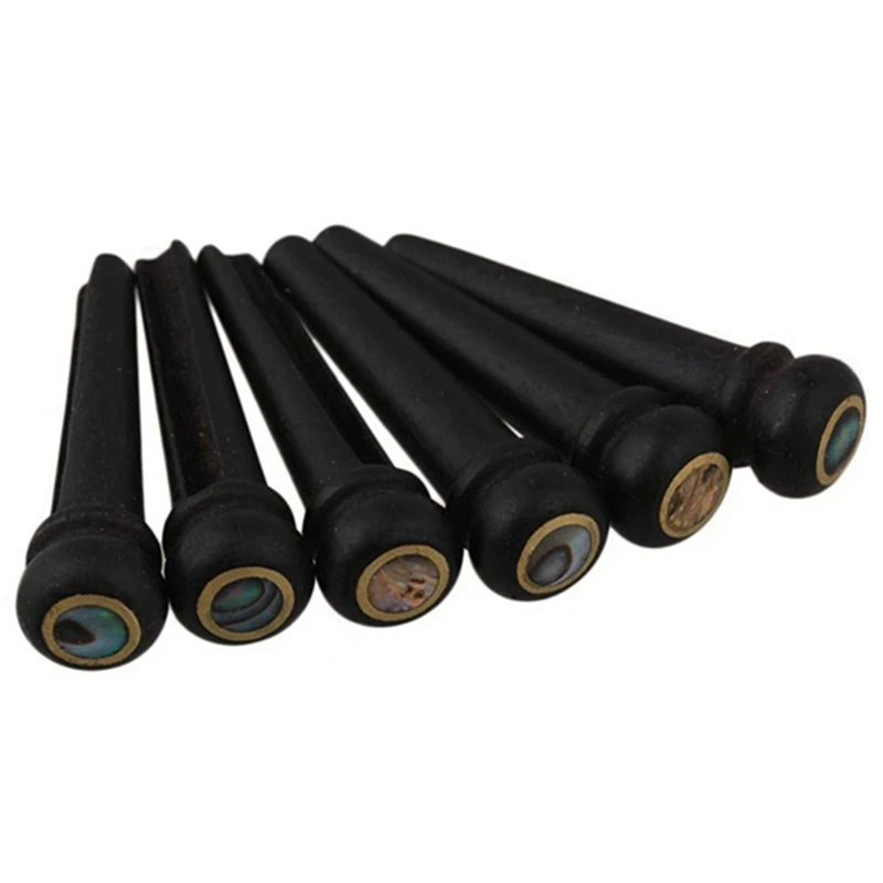 60Pcs Black Ebony Shell Guitar Bridge Bone Pins Set With Green Abalone Dot For Acoustic Guitar Accessories
60Pcs Black Ebony Shell Guitar Bridge Bone Pins Set With Green Abalone Dot For Acoustic Guitar Accessories