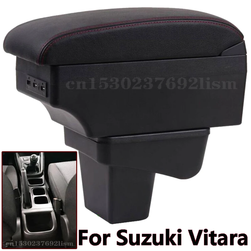 For Suzuki Vitara Armrest Retrofit parts dedicated Car Armrest Center Storage box car accessories Interior USB Easy to install
For Suzuki Vitara Armrest Retrofit parts dedicated Car Armrest Center Storage box car accessories Interior USB Easy to install