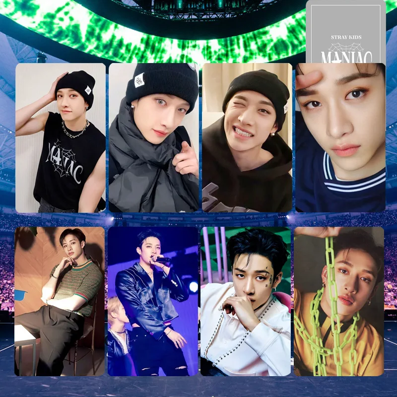 Kpop Idol 8 шт./комплект, ломо-карты, бродячие Детские фотокарты, маниак, фотокарточка, открытка для поклонников, коллекция
Kpop Idol 8 шт./комплект, ломо-карты, бродячие Детские фотокарты, маниак, фотокарточка, открытка для поклонников, коллекция