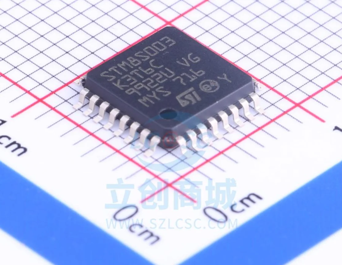 1PCS/LOTE STM8S003K3T6CTR Package LQFP-32 New Original Genuine Microcontroller (MCU/MPU/SOC) IC Chi
1PCS/LOTE STM8S003K3T6CTR Package LQFP-32 New Original Genuine Microcontroller (MCU/MPU/SOC) IC Chi