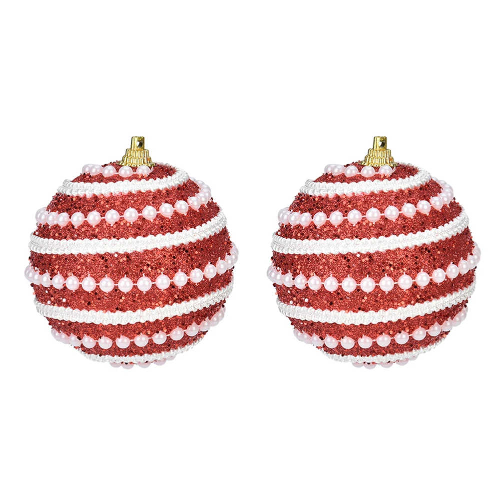 Hanging Christmas Ball Ornament Shatterproof Decoration 8cm Gold Pearl Durable Foam Material Festive Atmosphere for Party
Hanging Christmas Ball Ornament Shatterproof Decoration 8cm Gold Pearl Durable Foam Material Festive Atmosphere for Party