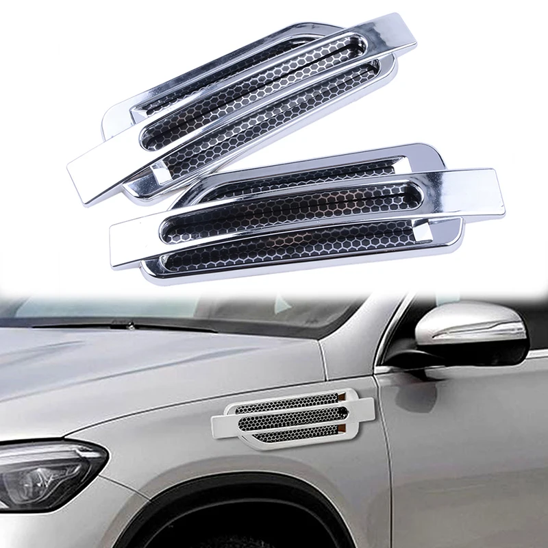 1 Pair Car Side Air Intake Flow Vent Fender Grille Cover Decor Sticker Car Fender Side Vent Cover Decal Car body Decoration
1 Pair Car Side Air Intake Flow Vent Fender Grille Cover Decor Sticker Car Fender Side Vent Cover Decal Car body Decoration