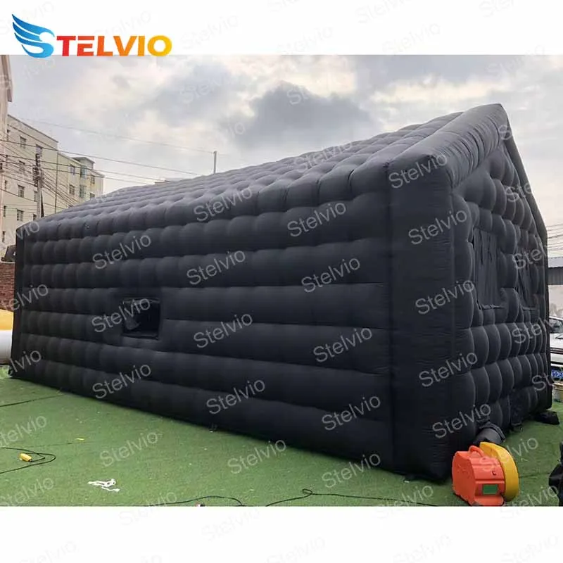 

White Inflatable Cube Tent Outdoor Portable Events Room Shelter For Trade Show Party Photo Booth