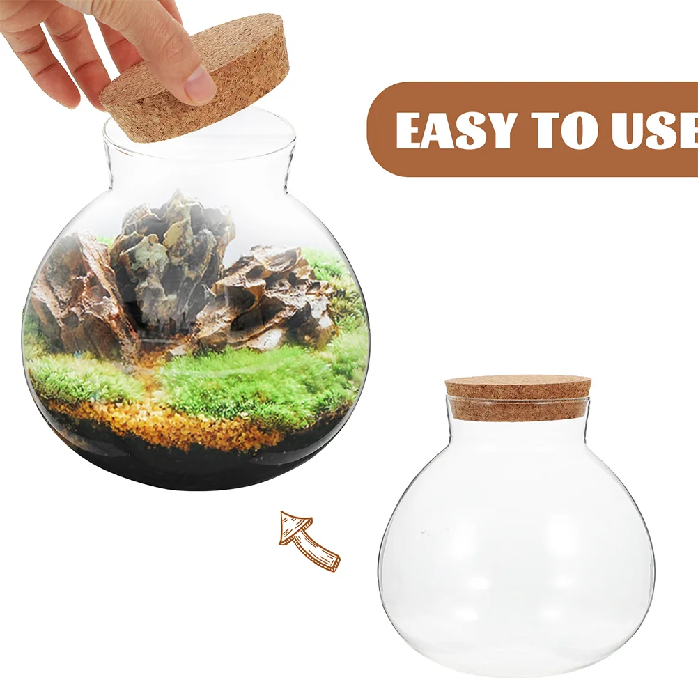 Micro Landscape Glass Bottle Vase Moss Vase Hydroponic Terrarium Container Ecological Bottle Home Decoration
Micro Landscape Glass Bottle Vase Moss Vase Hydroponic Terrarium Container Ecological Bottle Home Decoration