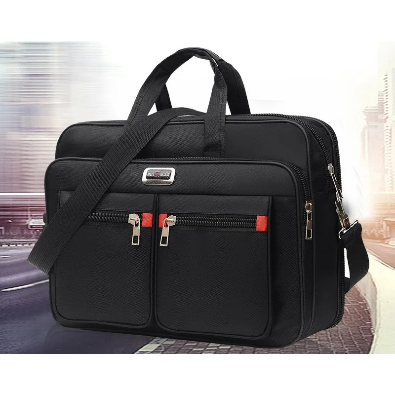 

Briefcase Men Fashion Large Capacity Multifunction Laptop Bag Office Male Suitcase Messenger Business Briefcase Handbag for Men