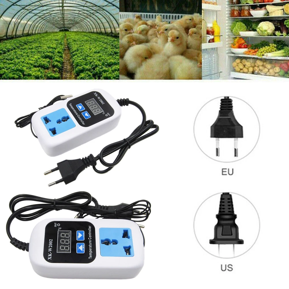 Digital Temperature Controller 110V-220V 10A LCD Display Thermostat Smart Temperature Control Equipment Home Accessories
Digital Temperature Controller 110V-220V 10A LCD Display Thermostat Smart Temperature Control Equipment Home Accessories