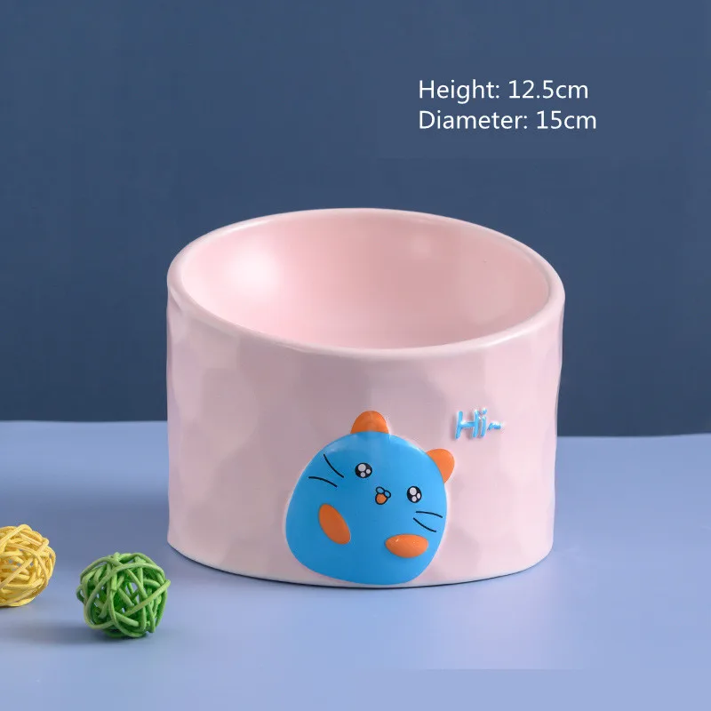 Cat High Foot Ceramics Bowls Small Medium Dog Food Water Feeder Pet Drinking Eating Dishes Cats Puppy Elevated Feeding Bowl
Cat High Foot Ceramics Bowls Small Medium Dog Food Water Feeder Pet Drinking Eating Dishes Cats Puppy Elevated Feeding Bowl