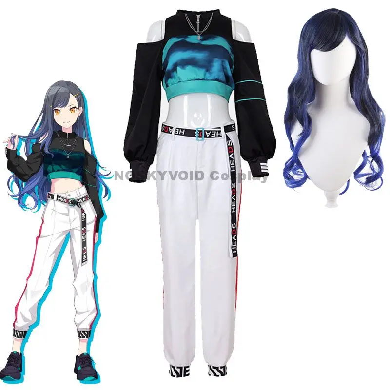 Vivid BAD SQUAD Shiraishi An Cosplay Costume Miku:Colorful Stage! VBS Virtual Idol Singer Stage Costumes Women's Wig Headgear
Vivid BAD SQUAD Shiraishi An Cosplay Costume Miku:Colorful Stage! VBS Virtual Idol Singer Stage Costumes Women's Wig Headgear