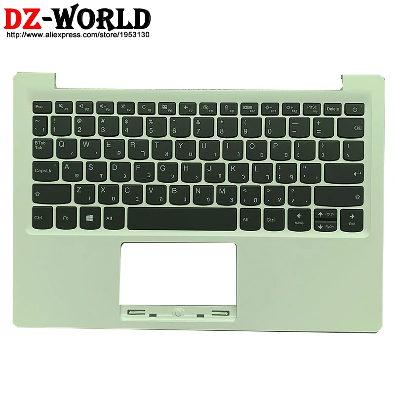 Hebrew Israel Keyboard With Shell C Cover Palmrest Upper Case for Lenovo Ideapad 120S 11IAP Winbook 5CB0P23797
Hebrew Israel Keyboard With Shell C Cover Palmrest Upper Case for Lenovo Ideapad 120S 11IAP Winbook 5CB0P23797
