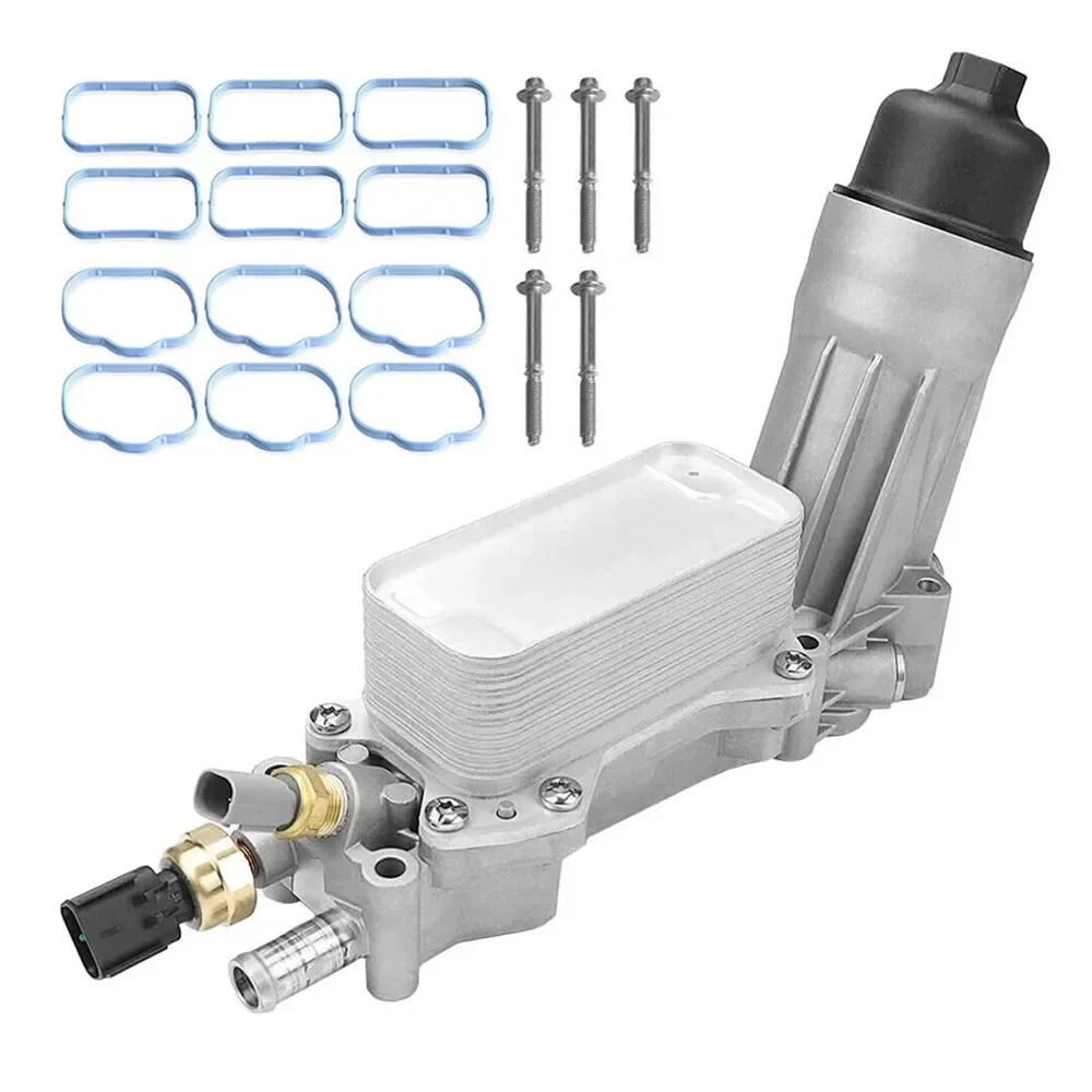 مبرد زيت لمحرك الألومنيوم لسيارة دودج رحلة تشالنجر جيب جراند شيروكي رانجلر 3.6 لتر V6 ، 68105583AF 5184304AE 2 مبرد زيت لمحرك الألومنيوم لسيارة دودج رحلة تشالنجر جيب جراند شيروكي رانجلر 3.6 لتر V6 ، 68105583AF 5184304AE