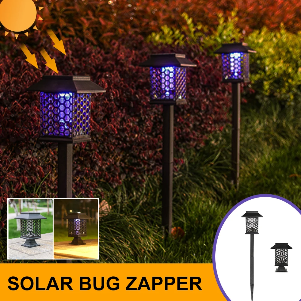 Solar LED Light Solar Bug Zapper For UV Insect Catcher Mosquitoes Killer Waterproof Zapper With Intelligent Light Control System
Solar LED Light Solar Bug Zapper For UV Insect Catcher Mosquitoes Killer Waterproof Zapper With Intelligent Light Control System