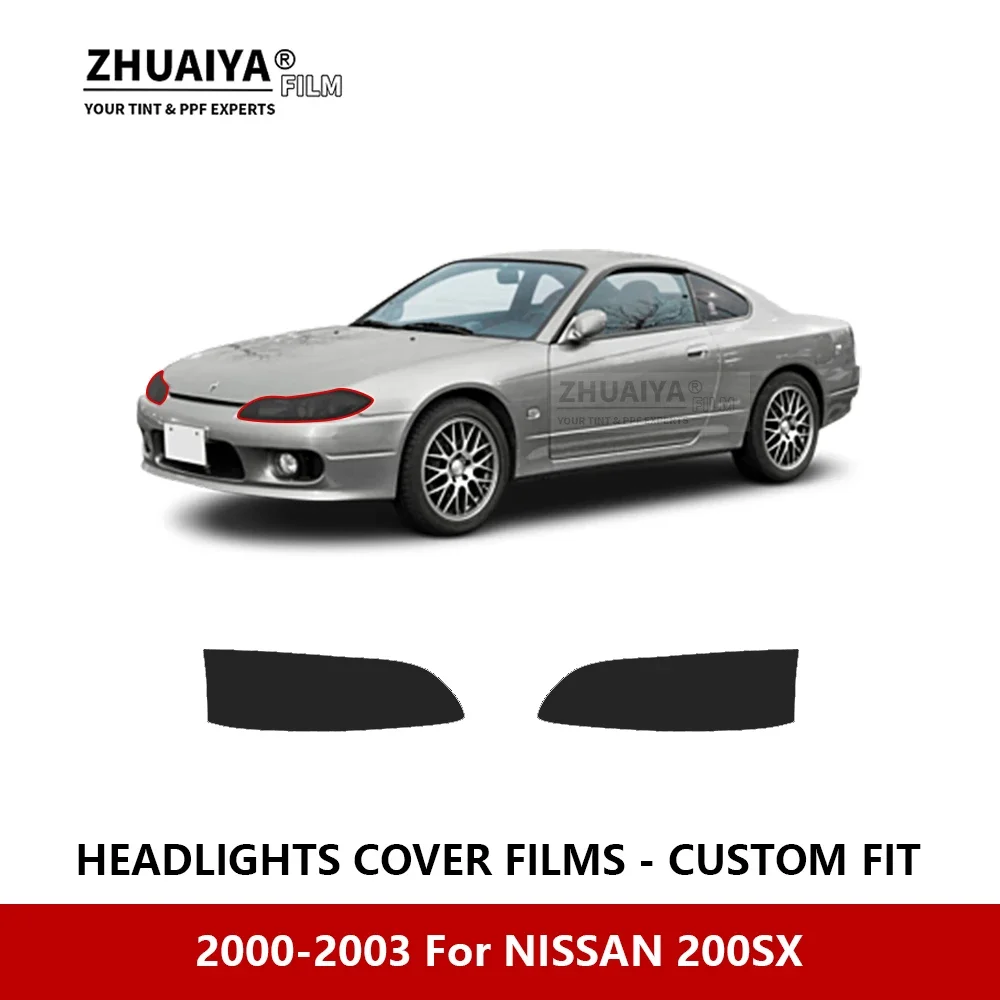 For NISSAN 200SX 2000-2003 Car Exterior Headlight Anti-scratch PPF precut Protective film Repair film Car stickers Accessories
For NISSAN 200SX 2000-2003 Car Exterior Headlight Anti-scratch PPF precut Protective film Repair film Car stickers Accessories