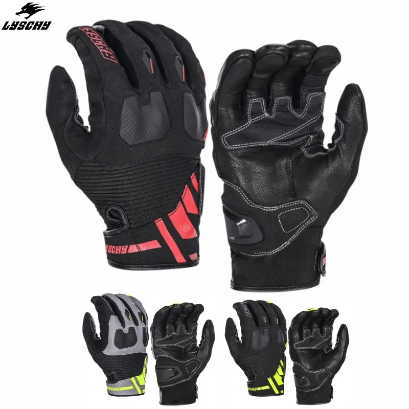 LYSCHY GW-S03 Breathable Non-Slip Touch Screen Leather Guantes Moto Full Finger Motorcycle Luvas Motocross Riding Gloves
LYSCHY GW-S03 Breathable Non-Slip Touch Screen Leather Guantes Moto Full Finger Motorcycle Luvas Motocross Riding Gloves