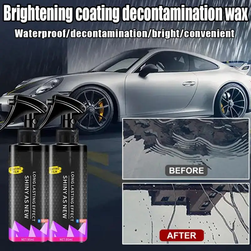 95ml Fast-Acting Coating Spray Mist Automotive Coating Renewal Agent High Gloss Paint Sealant For Car Detailing Spray
95ml Fast-Acting Coating Spray Mist Automotive Coating Renewal Agent High Gloss Paint Sealant For Car Detailing Spray