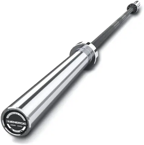 7ft Powerlifting Barbell 44lb Bar Men's 1500-lbs Capacity Available with Hard Chrome Sleeves for Deadlift, Squat and Bench
7ft Powerlifting Barbell 44lb Bar Men's 1500-lbs Capacity Available with Hard Chrome Sleeves for Deadlift, Squat and Bench