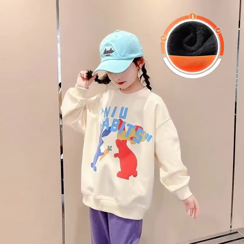 Children ClothingGirls' Sweater Spring And Autumn New Children's Autumn Wear Long Sleeved Little Girls' Autumn Loose Fashion Top
Children ClothingGirls' Sweater Spring And Autumn New Children's Autumn Wear Long Sleeved Little Girls' Autumn Loose Fashion Top
